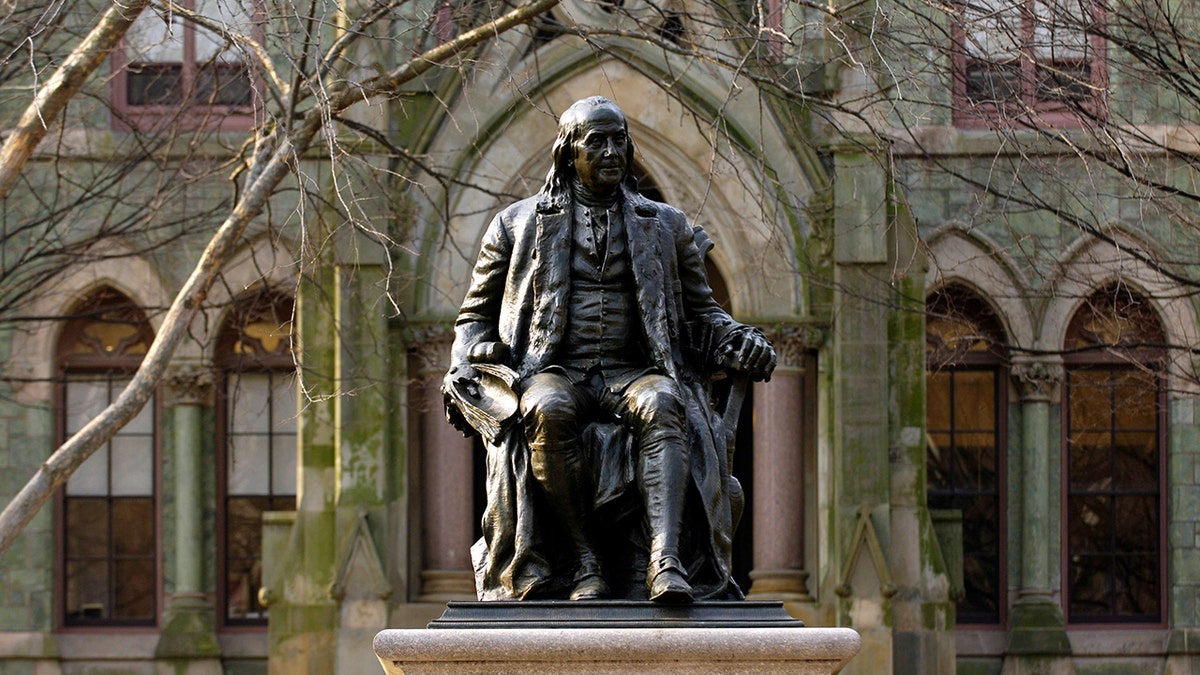 Statue at UPENN