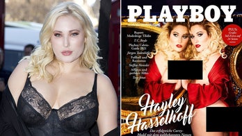 Playboy model Hayley Hasselhoff says she wasn't 'glamorizing obesity' with history-making curvy cover