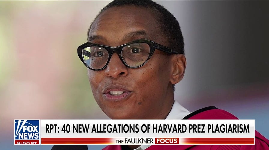 Harvard president facing 40 new allegations of plagiarism