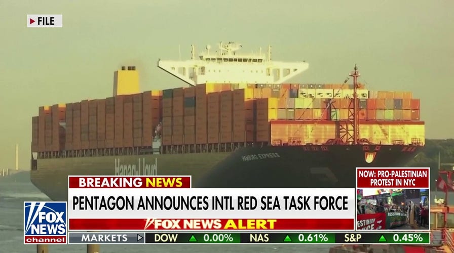 Pentagon announces Red Sea international task force
