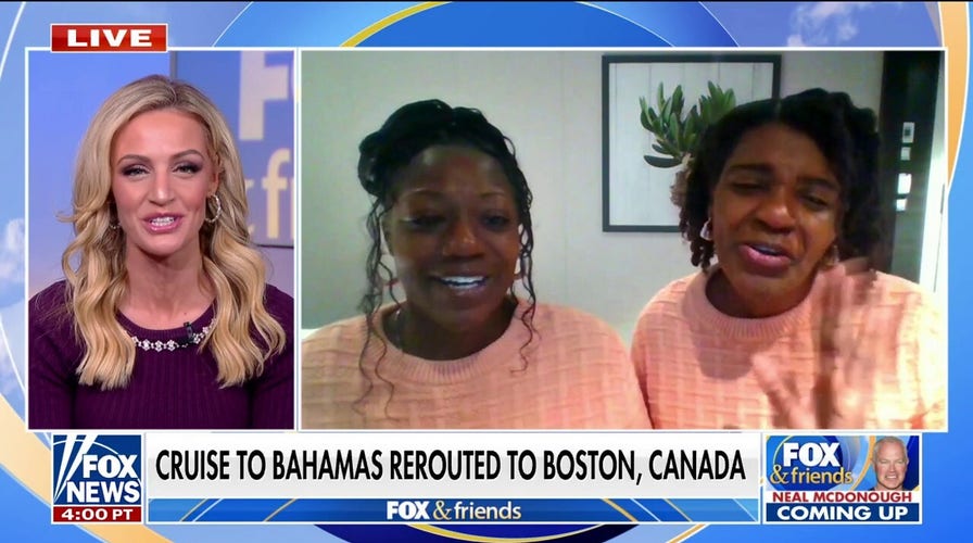 Cruise passengers shocked after Bahamas cruise was re-routed to Boston, Canada