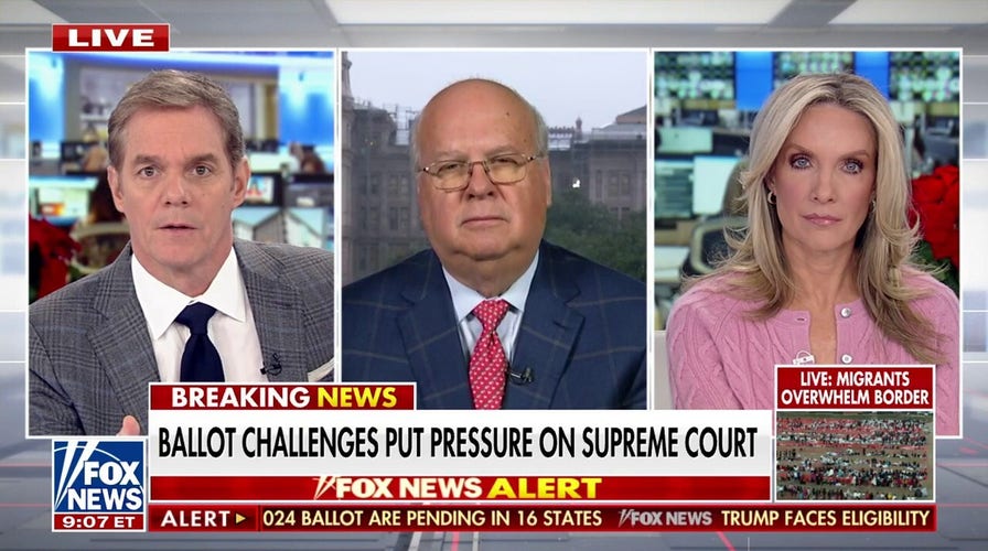 Karl Rove predicts Supreme Court will kick out Trump ballot ban: Fundamentally un-Democratic