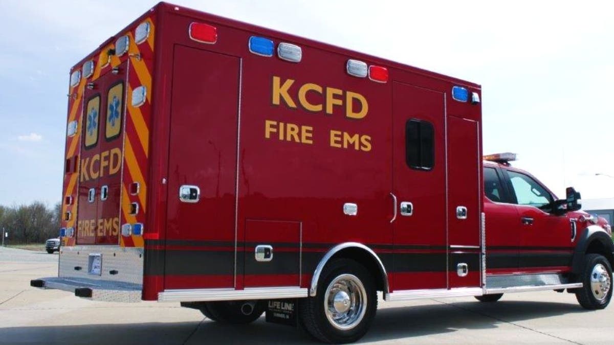 A Kansas City Missouri Fire Department vehicle.