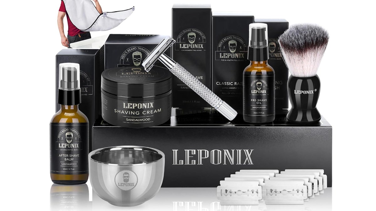 Leponix shaving kit Amazon