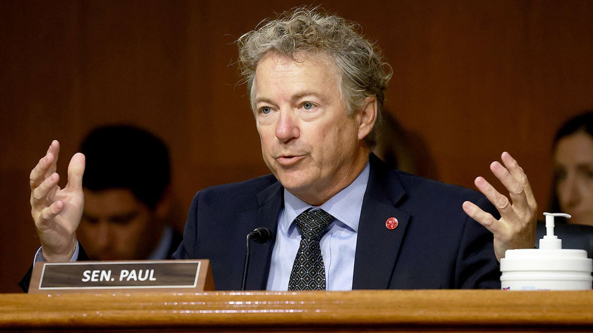 Rand Paul during Senate HELP Committee hearing