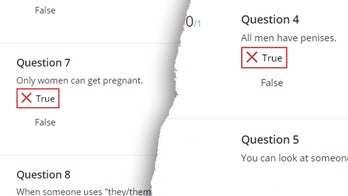Seattle student failed quiz for answering 'only women can get pregnant;' school responds