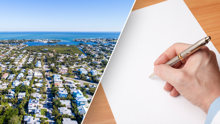 Elderly Florida woman claims she lost the rights to family home after signing a 'blank piece of paper'